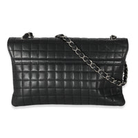 Chanel Black Lambskin No. 5 Camellia Flap Bag