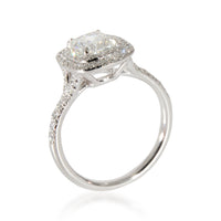 Tiffany & Co. Soleste Engagement Ring in  Platinum F IF 1.31 CTW