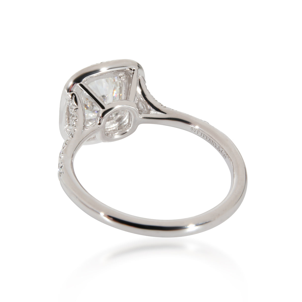 Tiffany & Co. Soleste Engagement Ring in  Platinum F IF 1.31 CTW