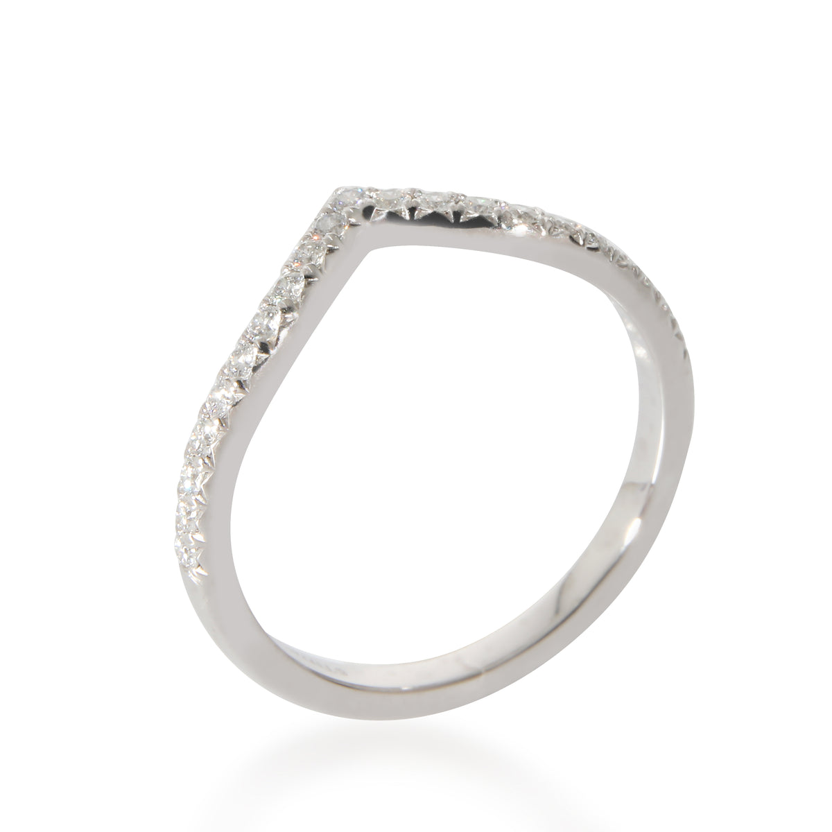 Tiffany & Co. Soleste Diamond Ring in Platinum 0.17 CTW