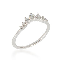 James Allen Tiara Diamond Band in Platinum 0.32 CTW