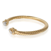 David Yurman Renaissance Bracelet in 18k Yellow Gold 0.33 CTW, 5mm