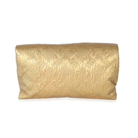 Louis Vuitton Gold Jacquard Quilted Monogram Limelight PM Clutch