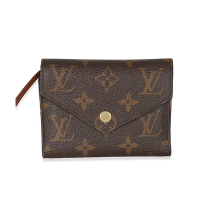 Louis Vuitton Monogram Canvas Victorine Compact Wallet