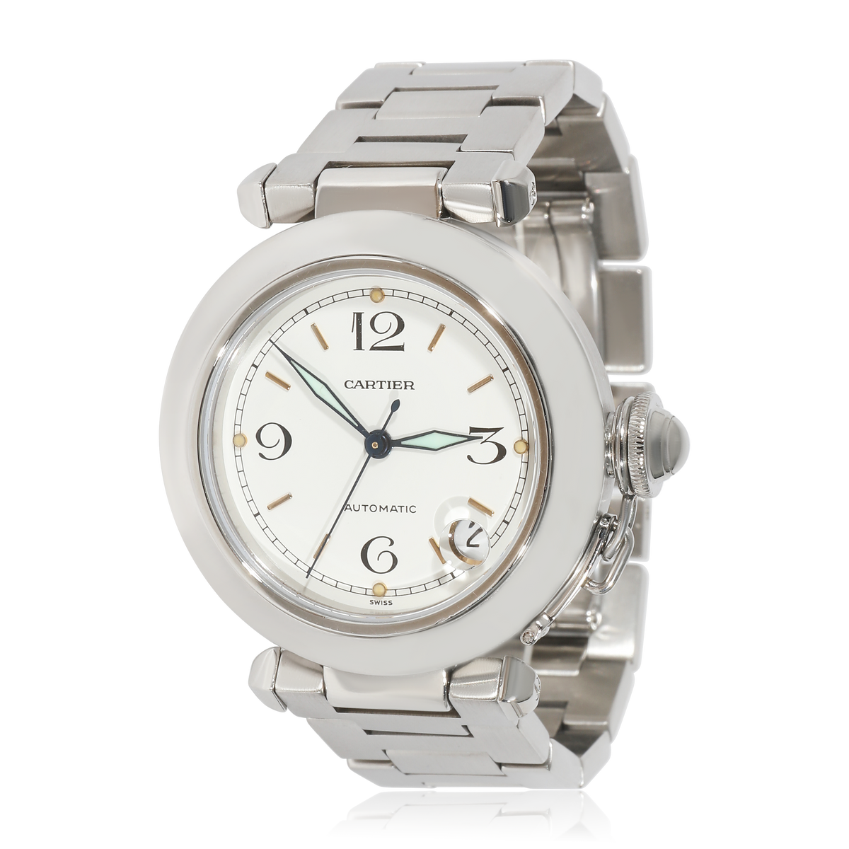 Cartier Pasha C 1031 Unisex Watch in  Stainless Steel