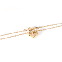 Tiffany & Co. Heart Diamond Necklace in 18K Yellow Gold 0.25 CTW