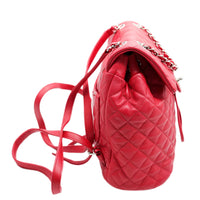 Chanel Red Quilted Lambskin Small Urban Spirit Backpack