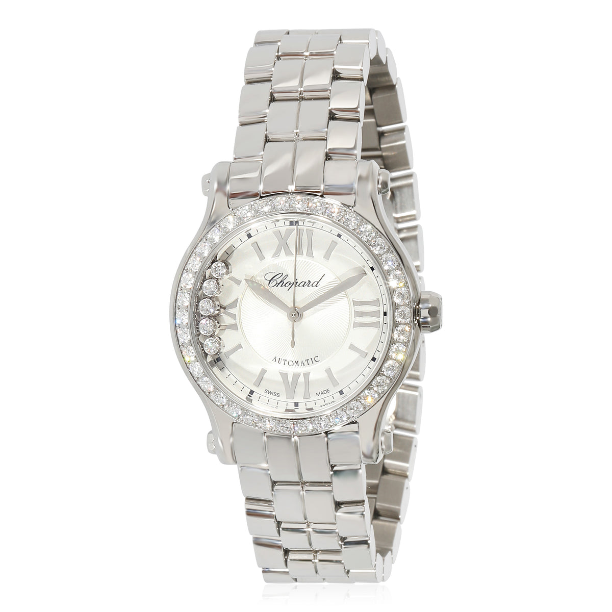 Chopard Happy Sport 278573-3014 Womens Watch in  Stainless Steel