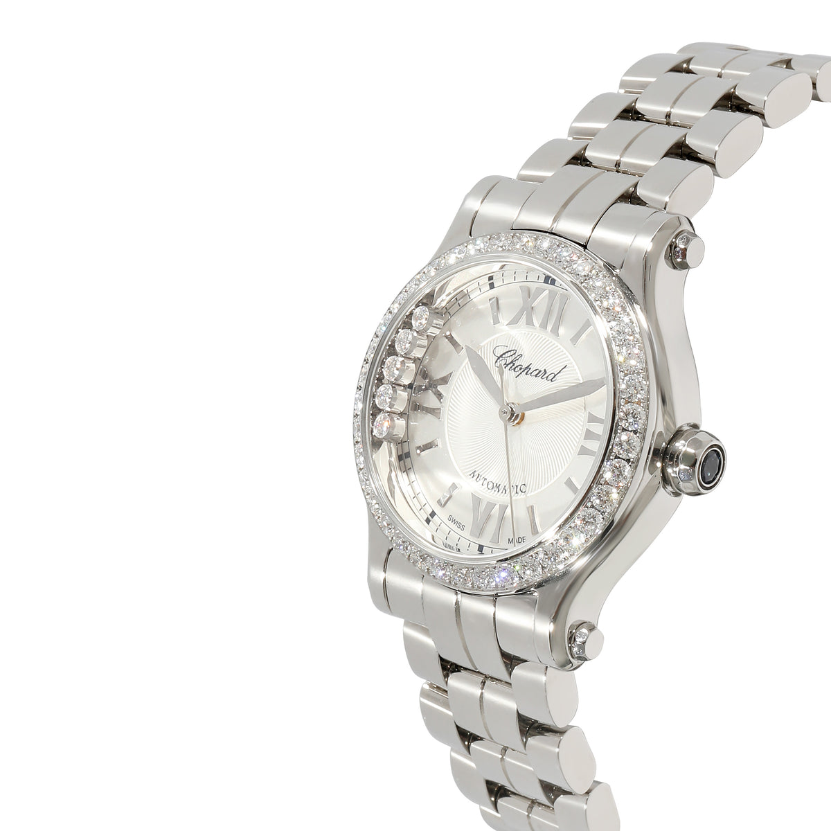 Chopard Happy Sport 278573-3014 Womens Watch in  Stainless Steel