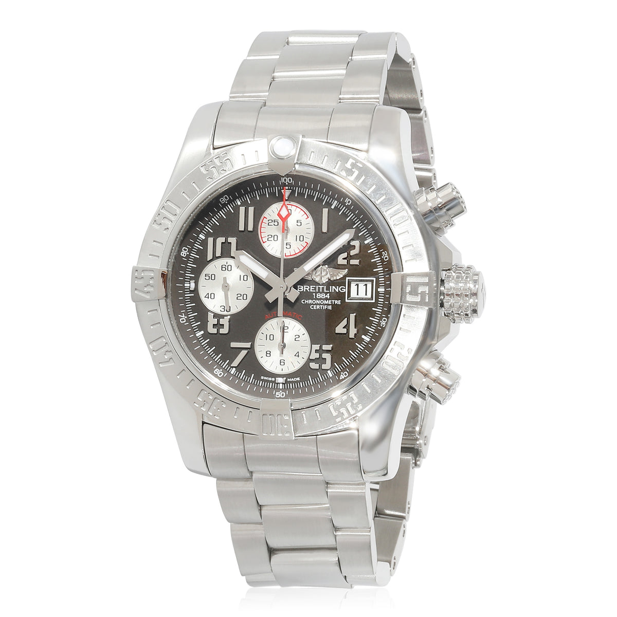 Breitling Super Avenger II A13381 Mens Watch in  Stainless Steel