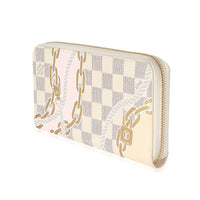 Louis Vuitton Damier Azur Canvas Nautical Zippy Wallet