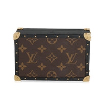 Louis Vuitton Black Leather & Monogram Canvas Jewelry Box