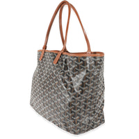 Goyard Gold Black Goyardine Saint Louis PM