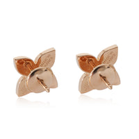 Louis Vuitton Star Blossom Earrings in 18K Rose Gold 0.4 CTW