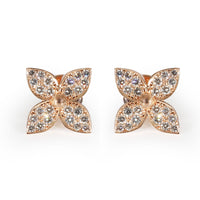 Louis Vuitton Star Blossom Earrings in 18K Rose Gold 0.4 CTW