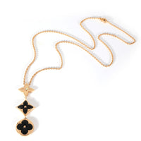 Louis Vuitton Color Blossom Necklace in 18K Yellow Gold 0.02 CTW