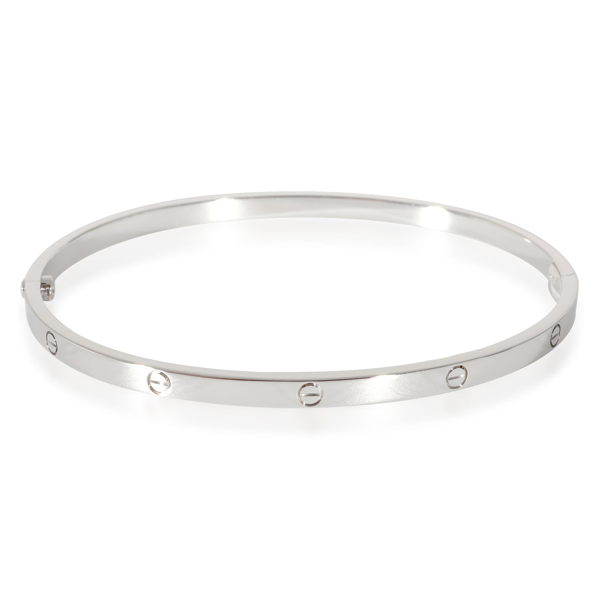 Cartier Love Bracelet, Small Model (White Gold)