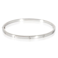 Cartier Love Bracelet, Small Model (White Gold)