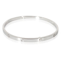 Cartier Love Bracelet, Small Model (White Gold)