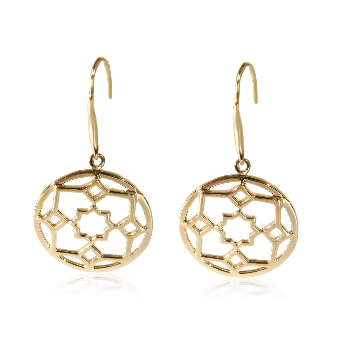 Tiffany & Co. Paloma Picasso Zellige Marrakesh Drop Earring in 18k Yellow Gold