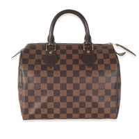 Louis Vuitton Damier Ebene Canvas Speedy 25