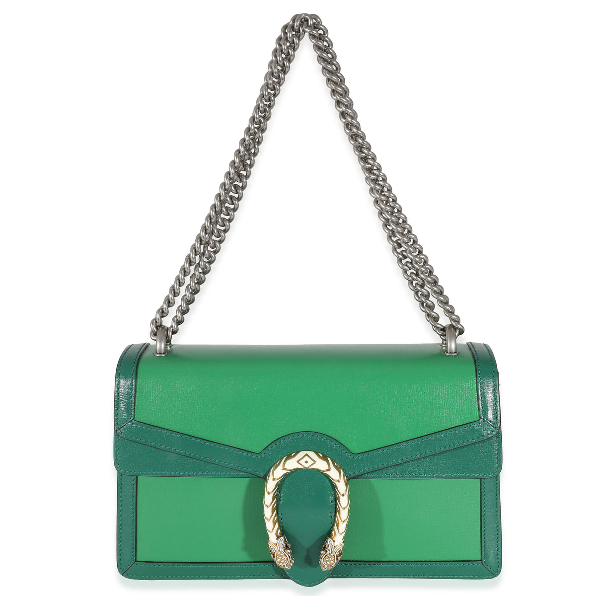 Gucci Emerald Calfskin Small Dionysus Shoulder Bag