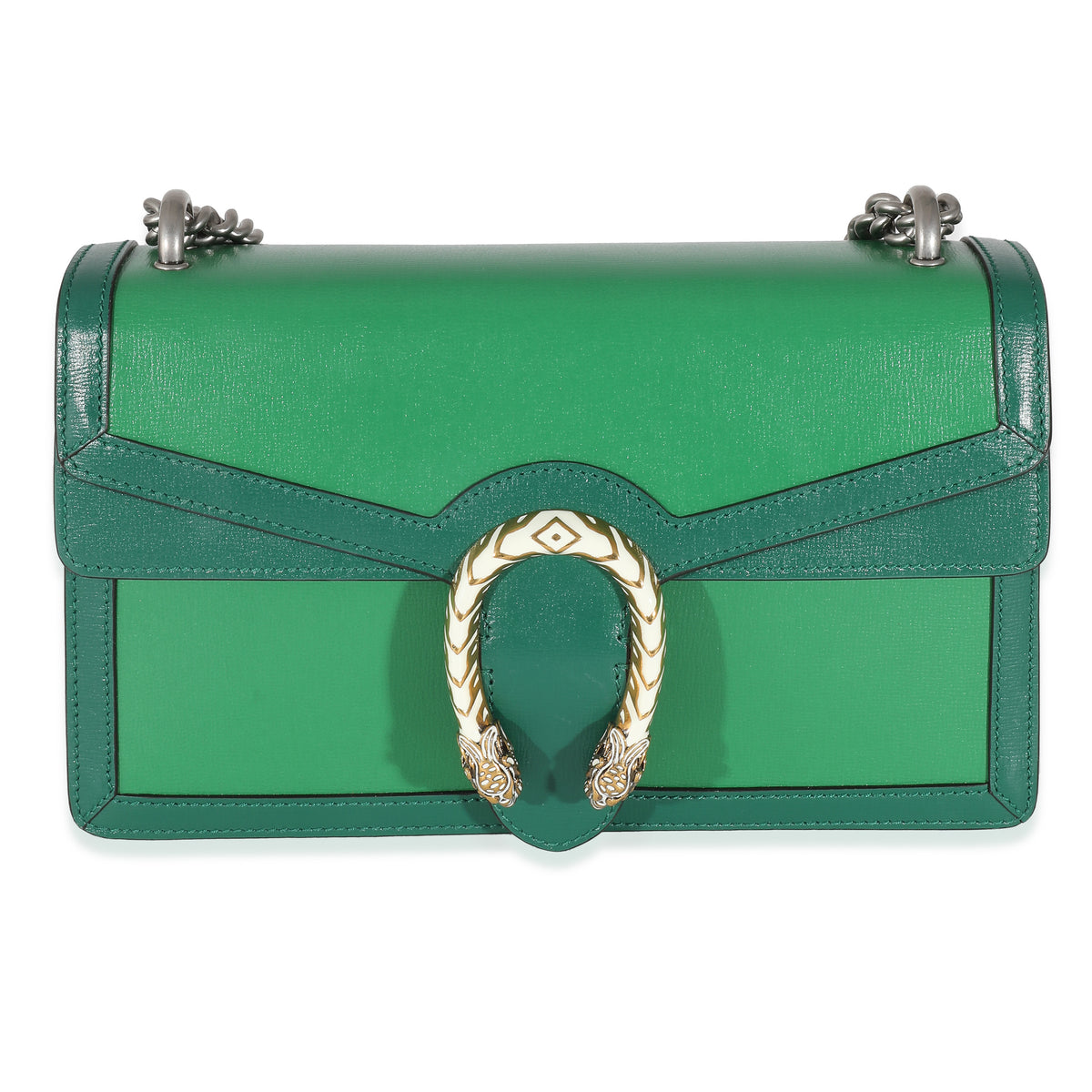 Gucci Emerald Calfskin Small Dionysus Shoulder Bag