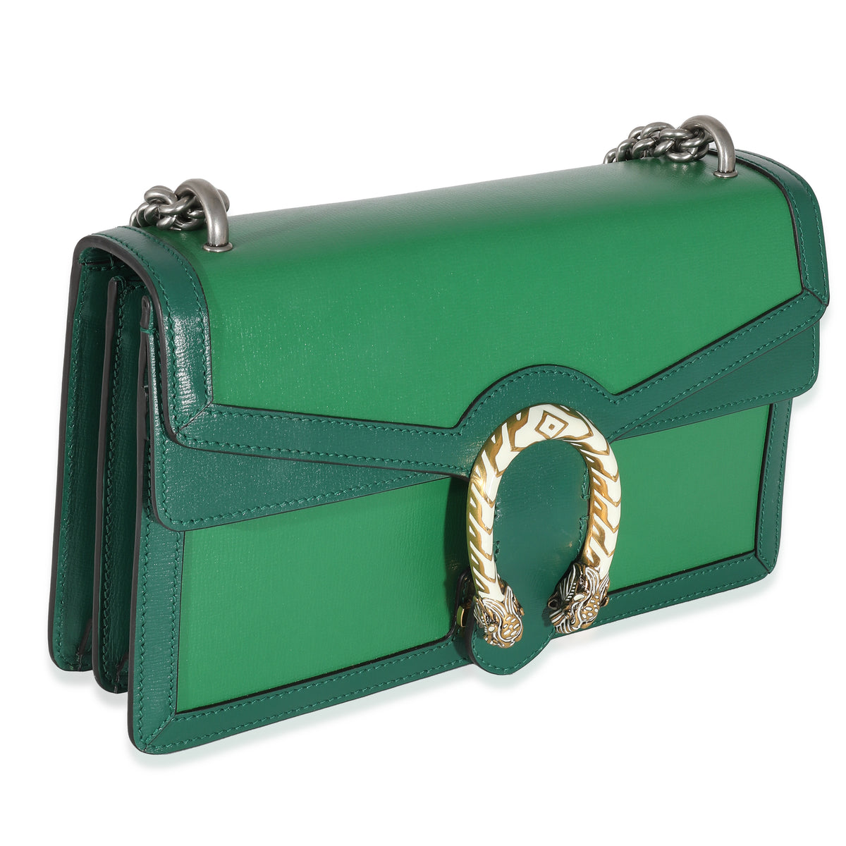 Gucci Emerald Calfskin Small Dionysus Shoulder Bag