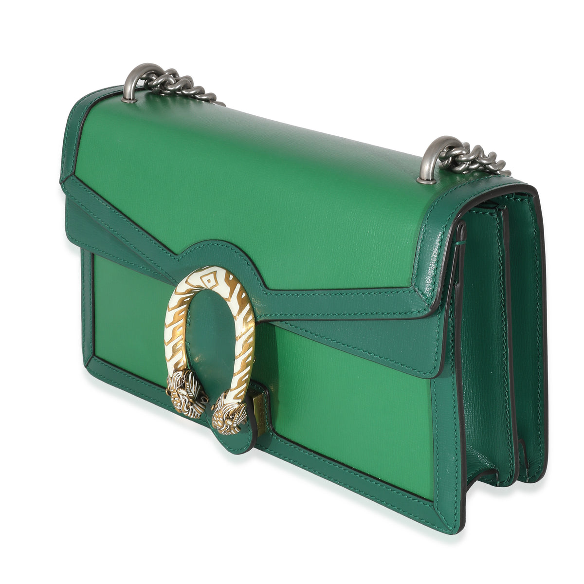 Gucci Emerald Calfskin Small Dionysus Shoulder Bag