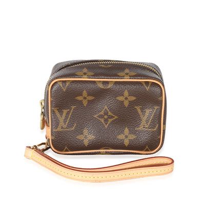 Louis Vuitton Monogram Canvas Wapity Wristlet