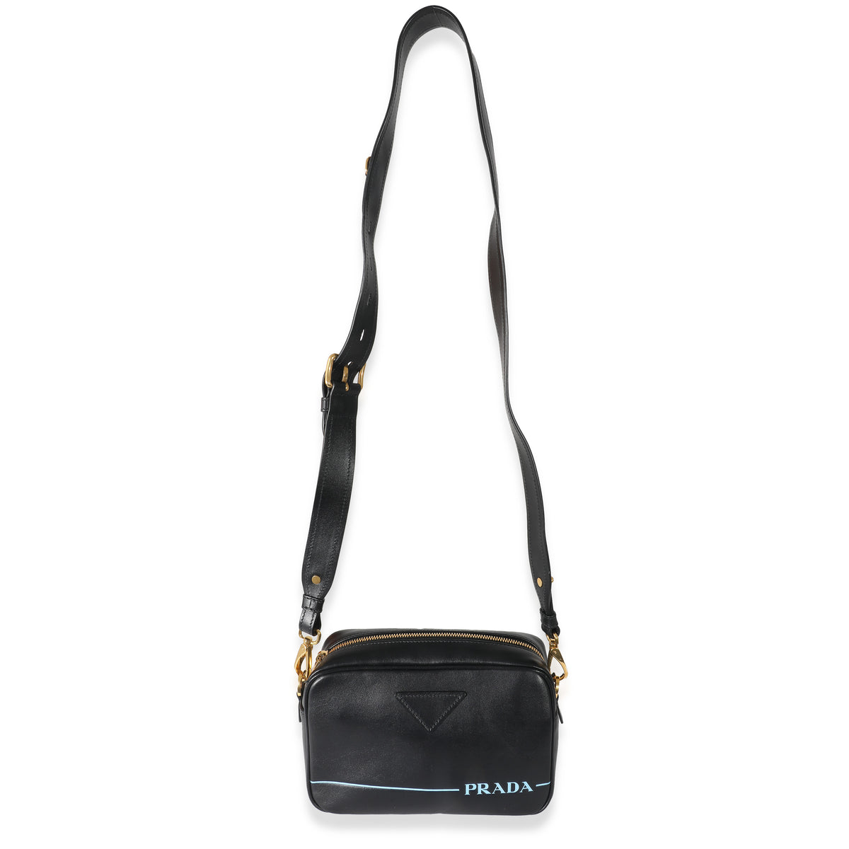 Prada black camera bag best sale