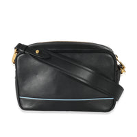 Prada Black City Calf Mirage Camera Bag