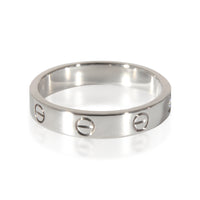 Cartier Love Band in 18K White Gold 0.02 CTW