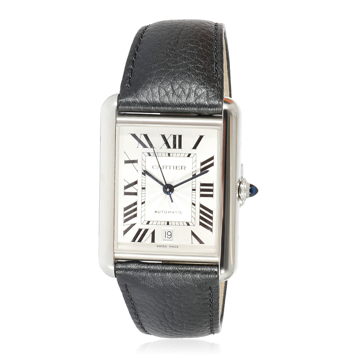 Cartier Tank Must WSTA0040 Mens Watch in  Stainless Steel