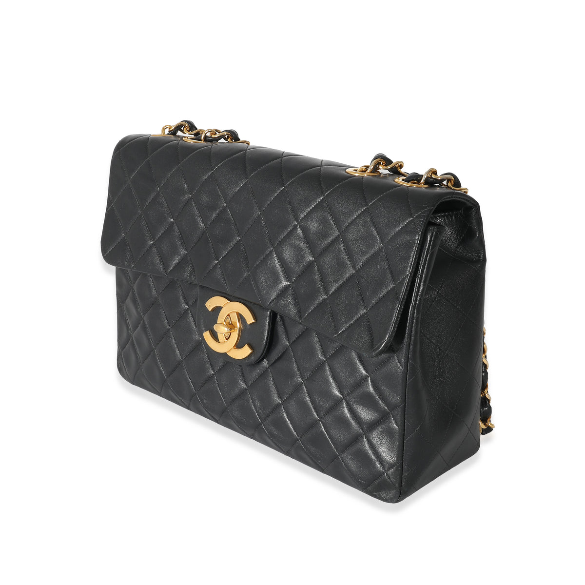 Sold at Auction: Chanel, a Maxi Jumbo XL Flap handbag, cr