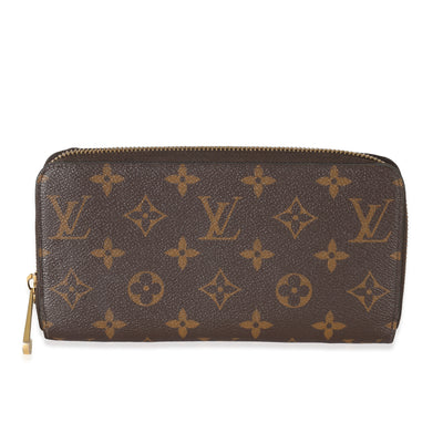 Louis Vuitton Monogram Canvas Zippy Wallet