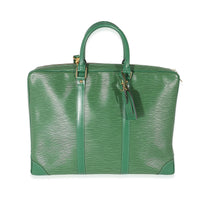 Louis Vuitton Green Epi Porte Documents Voyage