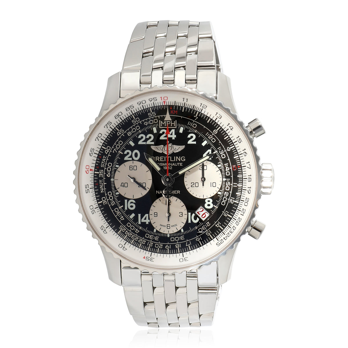 Breitling Navitimer Cosmonaute AB021012/BB59 Mens Watch in  Stainless Steel