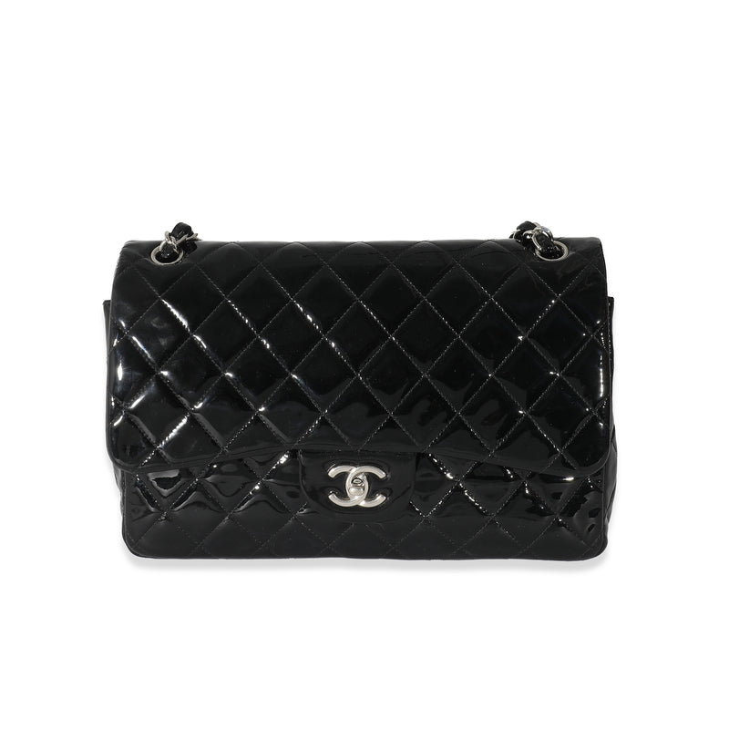 Chanel Black Quilted Patent Leather Lipstick Case On Chain, myGemma, IT