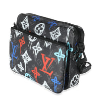 Louis Vuitton Monogram Eclipse Graffiti Trio Messenger