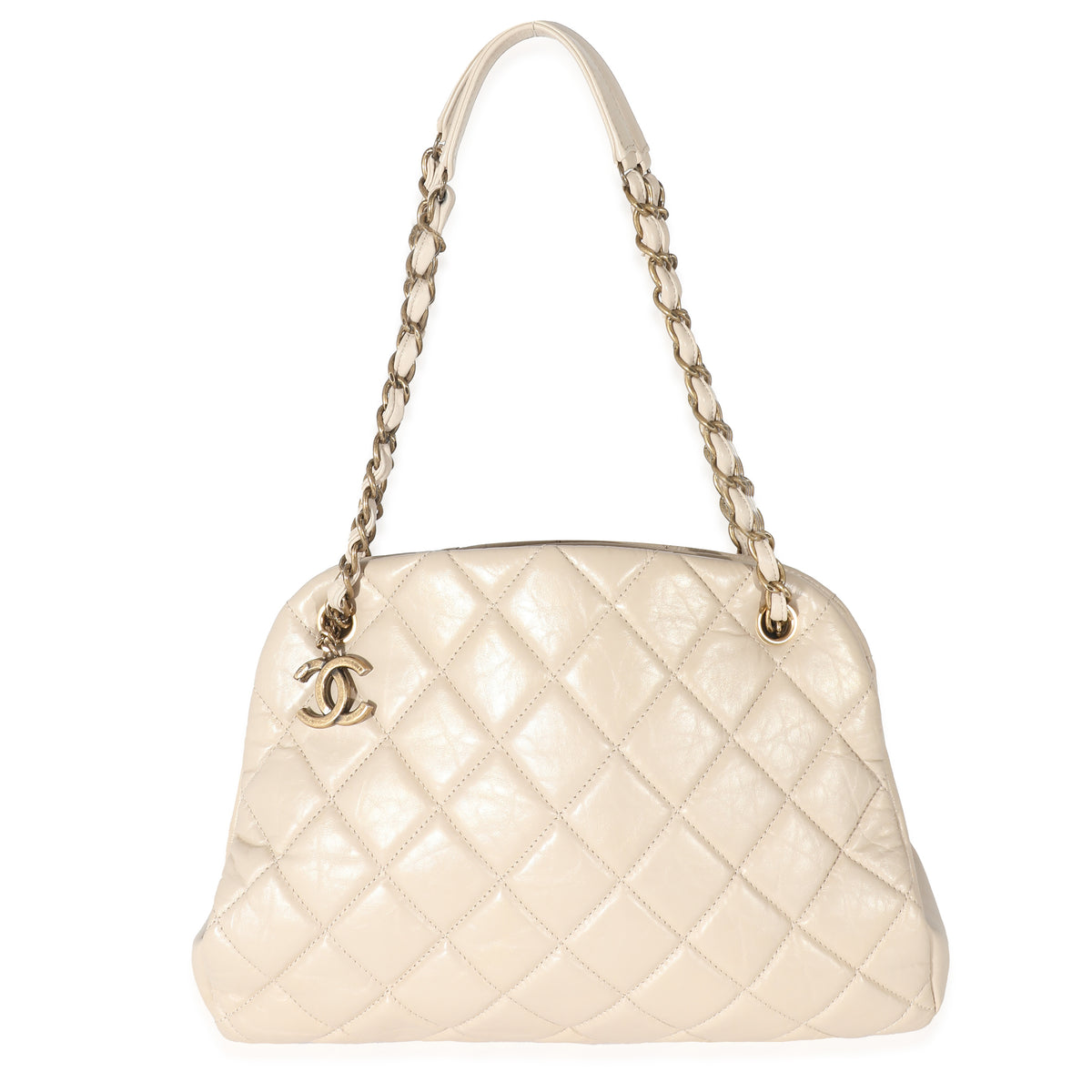 Chanel large bowling online bag