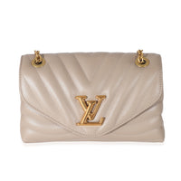 Louis Vuitton Taupe Calf Leather New Wave Chain MM