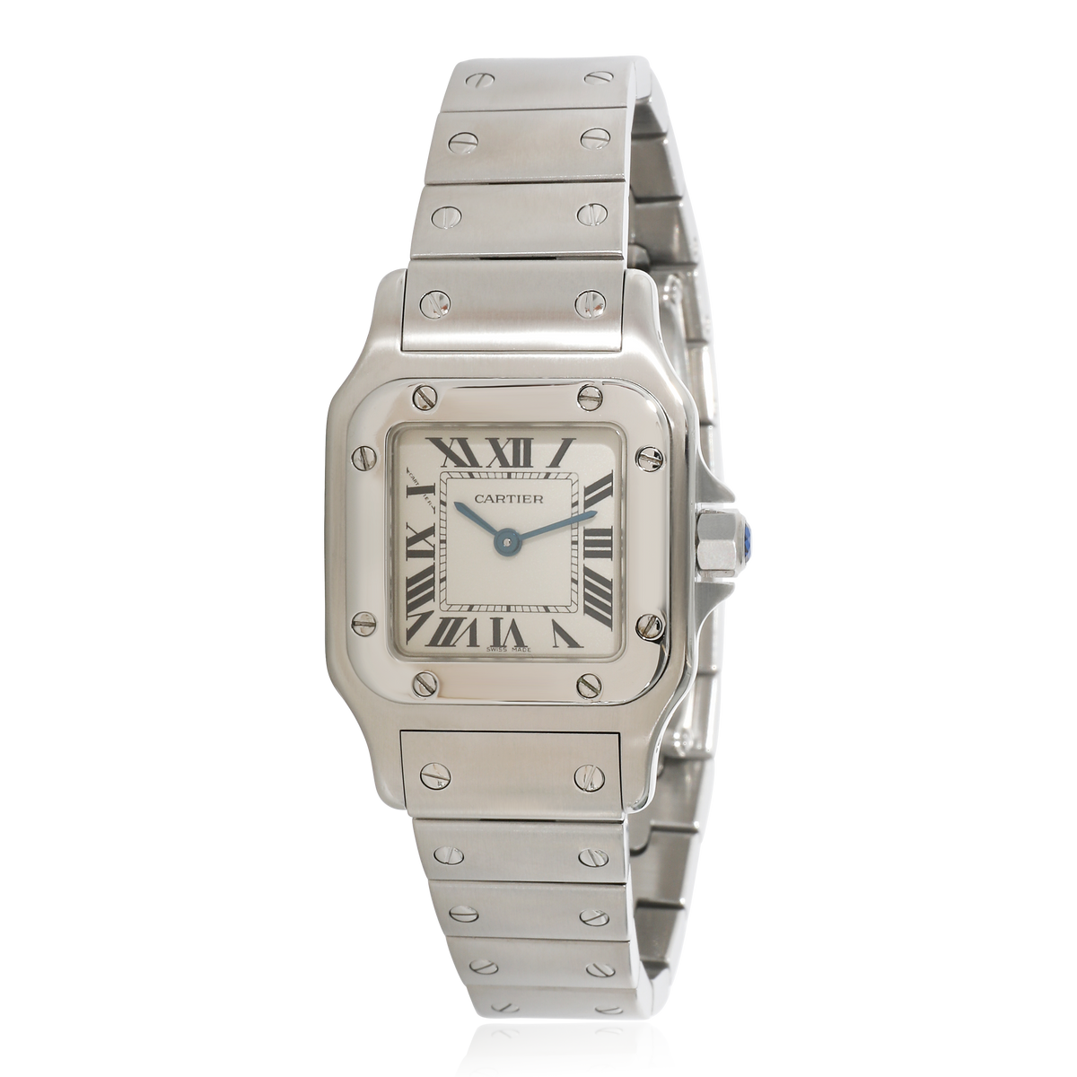 Cartier Santos de Cartier W20056D6 Womens Watch in  Stainless Steel