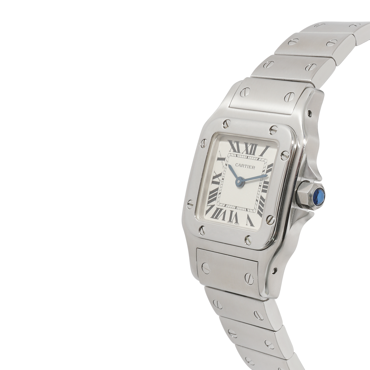 Cartier Santos de Cartier W20056D6 Womens Watch in  Stainless Steel