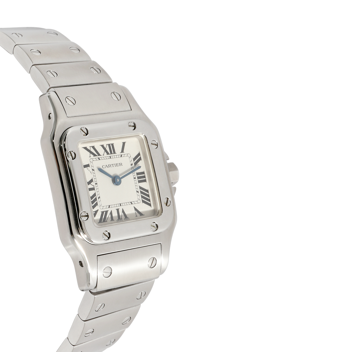 Cartier Santos de Cartier W20056D6 Womens Watch in  Stainless Steel