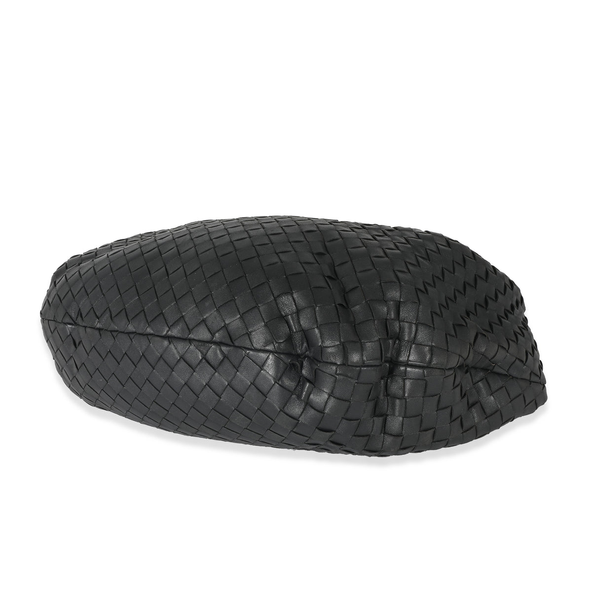 Bottega Veneta Black Intrecciato Lambskin Medium Jodie