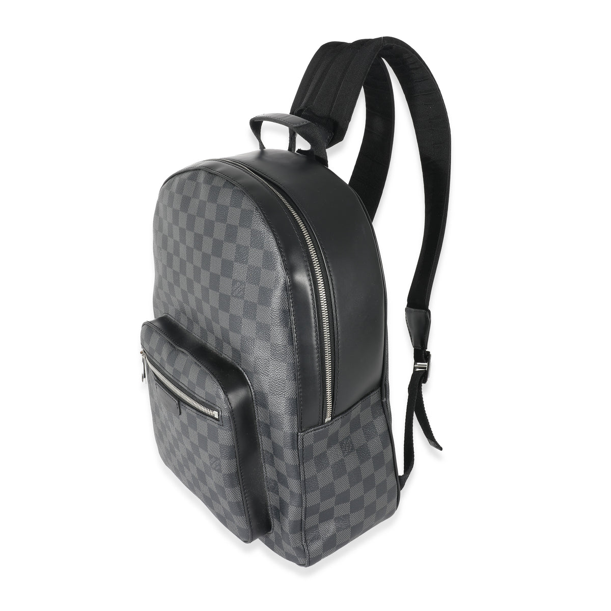 Louis Vuitton Josh Backpack Damier Graphite Black in Coated Canvas