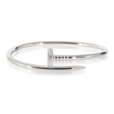 Cartier Juste Un Clou Bracelet (White Gold, Diamonds)