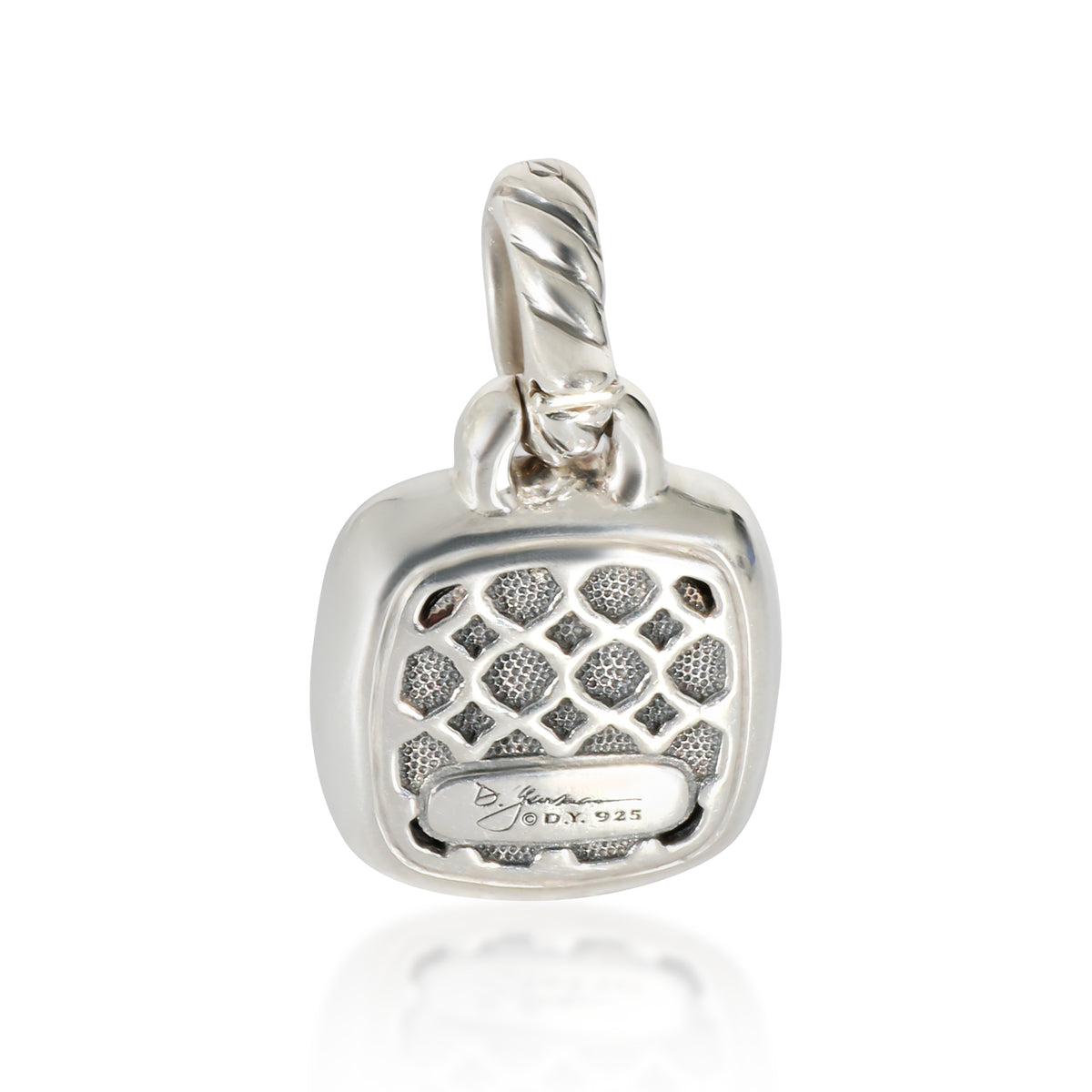 David Yurman Albion Pendant in  Sterling Silver 0.6 CTW