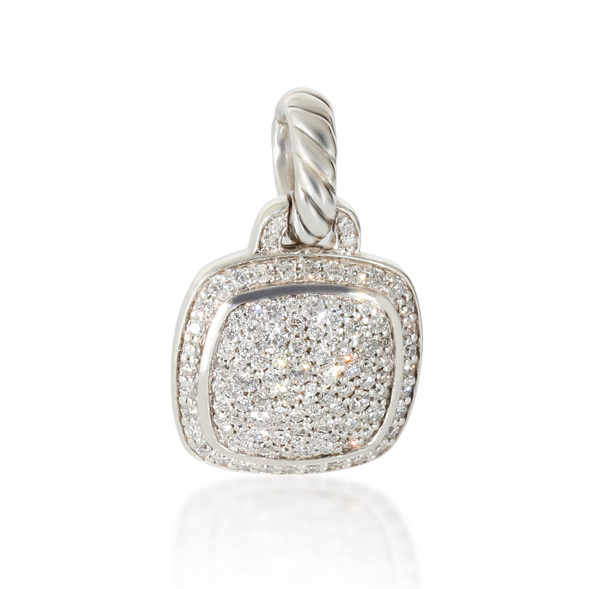 David Yurman Albion Pendant in  Sterling Silver 0.6 CTW